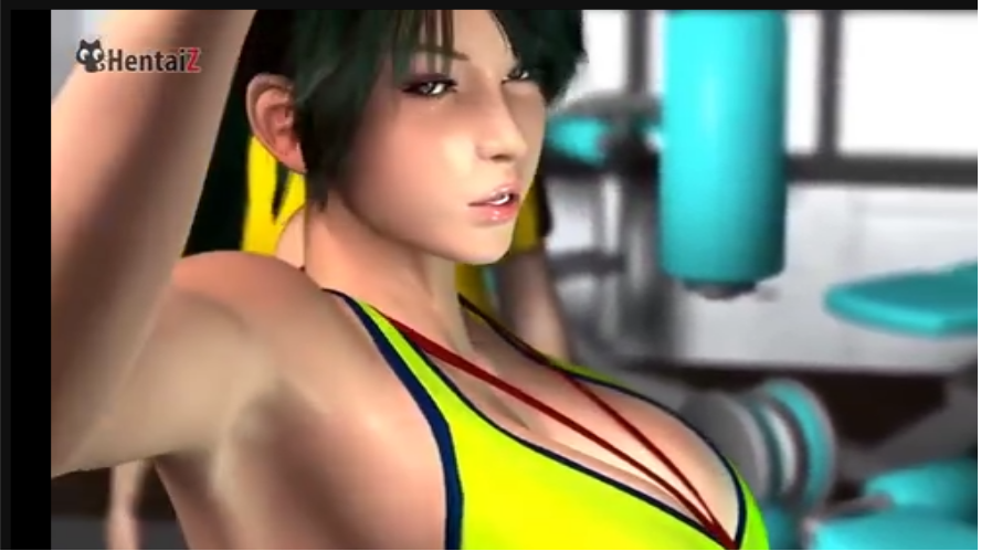 (Hentai 3D) Thân hình đáng kinh ngạc của một cô nàng yêu gym